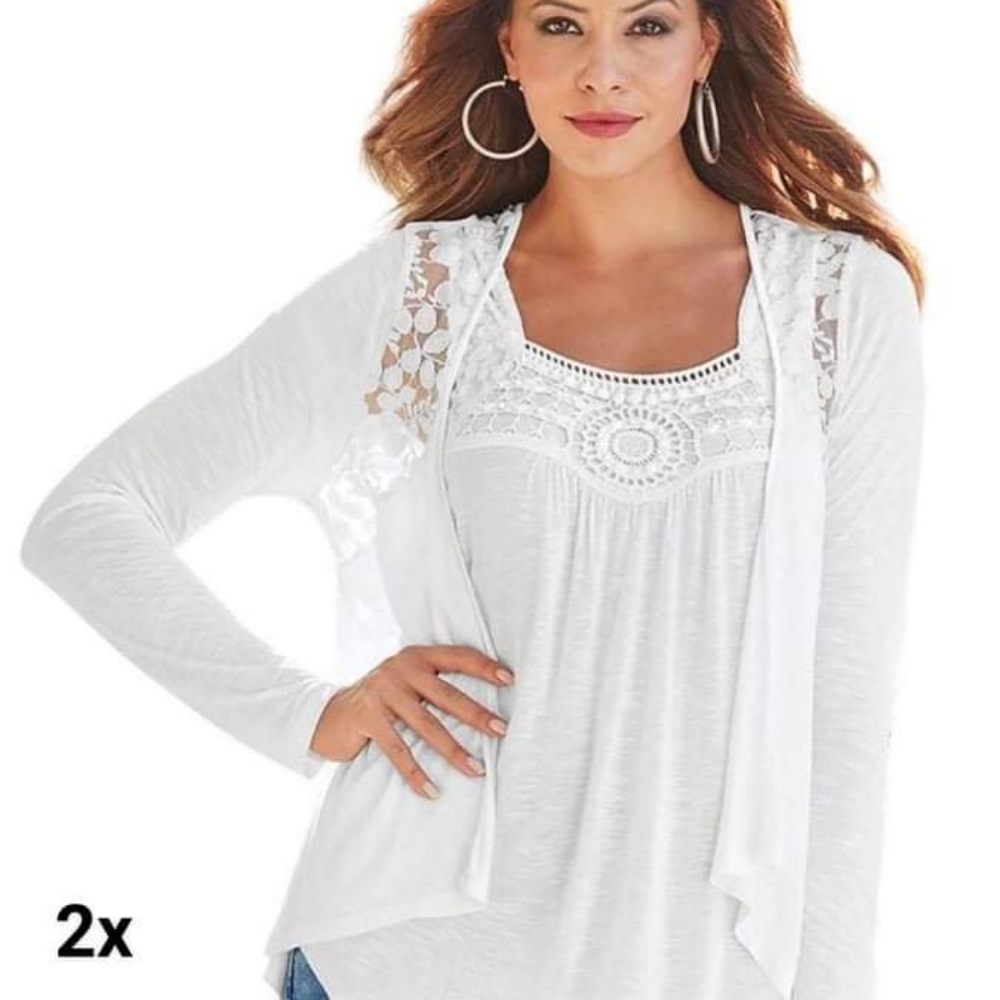 Beautiful cardigan with tank top